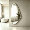 organic bathroom wall mirror Organic Asymmetrical Wall Mirror