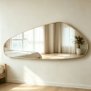 pebble asymmetrical mirror Organic Asymmetrical Wall Mirror