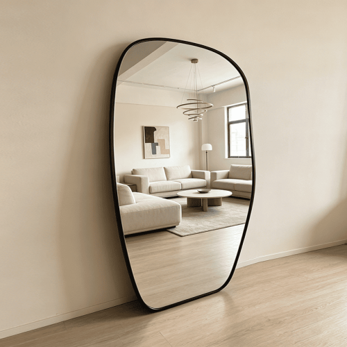 pebble full length mirror Organic Full Length Mirror
