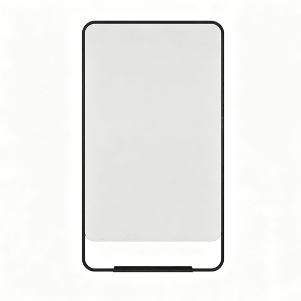 rectangular mirror with shelf Black Bathroom Mirror with Shelf