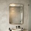 rectangular vanity mirror Rounded Rectangle Bathroom Mirror