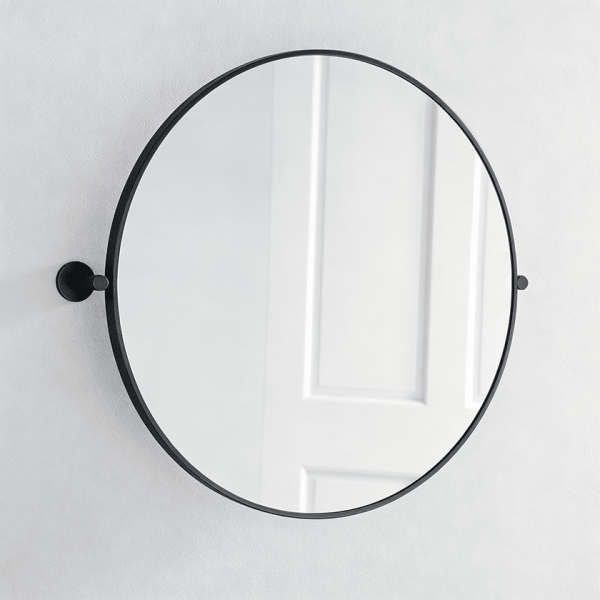 round tilting mirror Round Adjustable Pivot Mirror