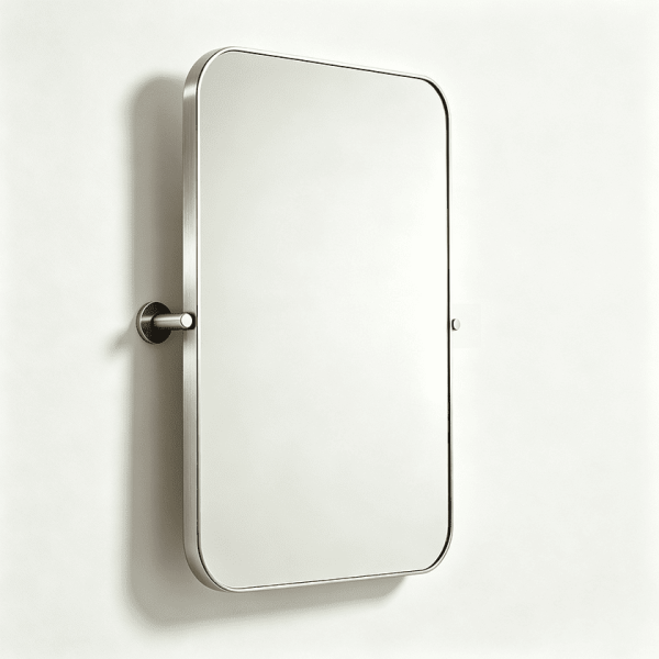 rounded rectangle pivot mirror Rounded Rectangle Pivot Mirror