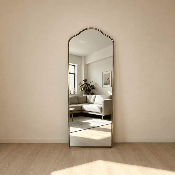 Scalloped Arch Full Length Mirror