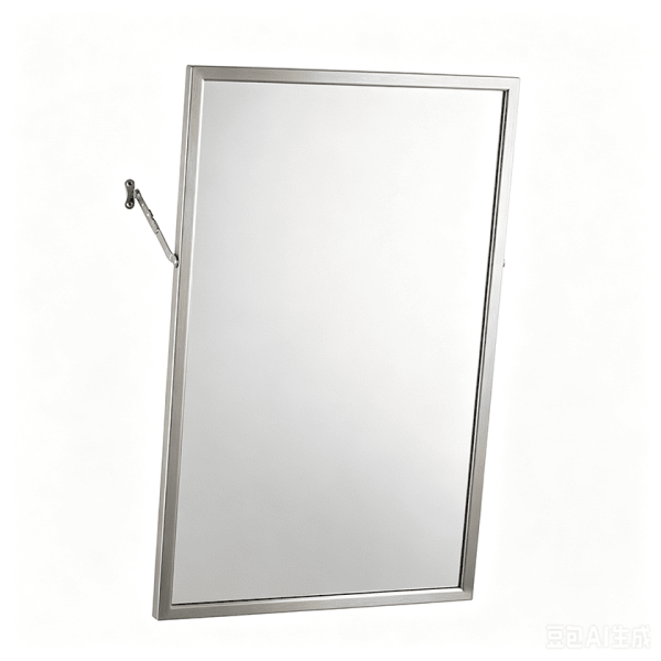 stainless steel tilt mirror Brushed Stainless Steel Adjustable Tilt Mirror