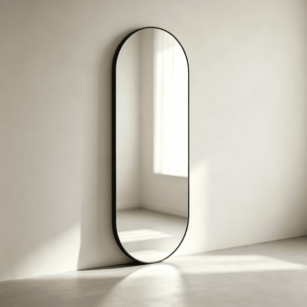 tall oval mirror Oval Full Length Mirror