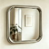 Rounded Square Stainless Steel Mirror