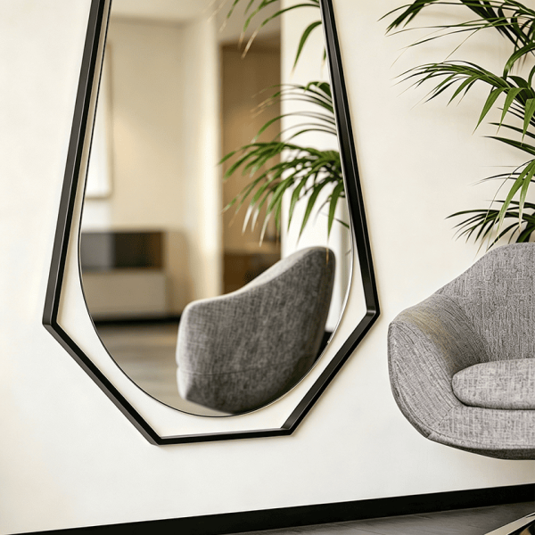Geometric Full Length Mirror